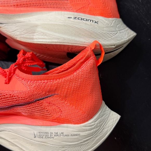 Nike Zoomx Athletic Shoes in Vibrant Orange and White - Picture 4 of 4